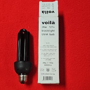 Voila Blacklight UV-A Bulb